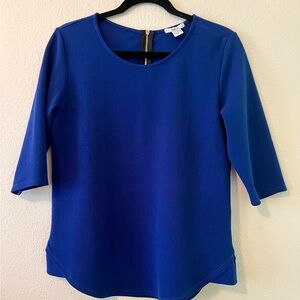 Bar lll Women's Royal Blue Dress Top